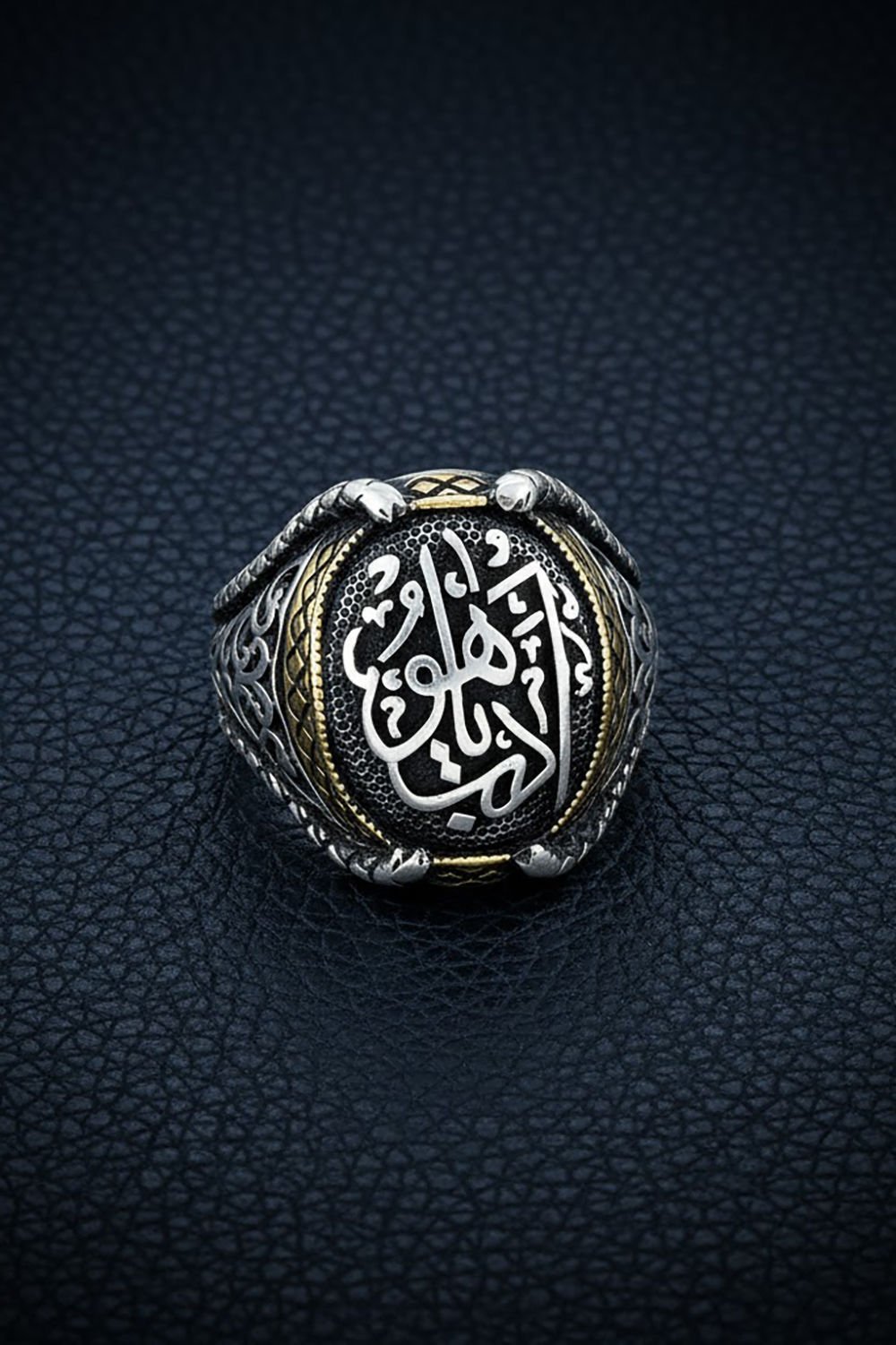 Pençe Model Edep Yahu Gümüş Yüzük