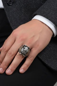 Pençe Model Edep Yahu Gümüş Yüzük