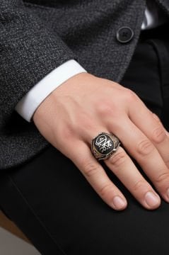 Pençe Model Hiç Gümüş Yüzük