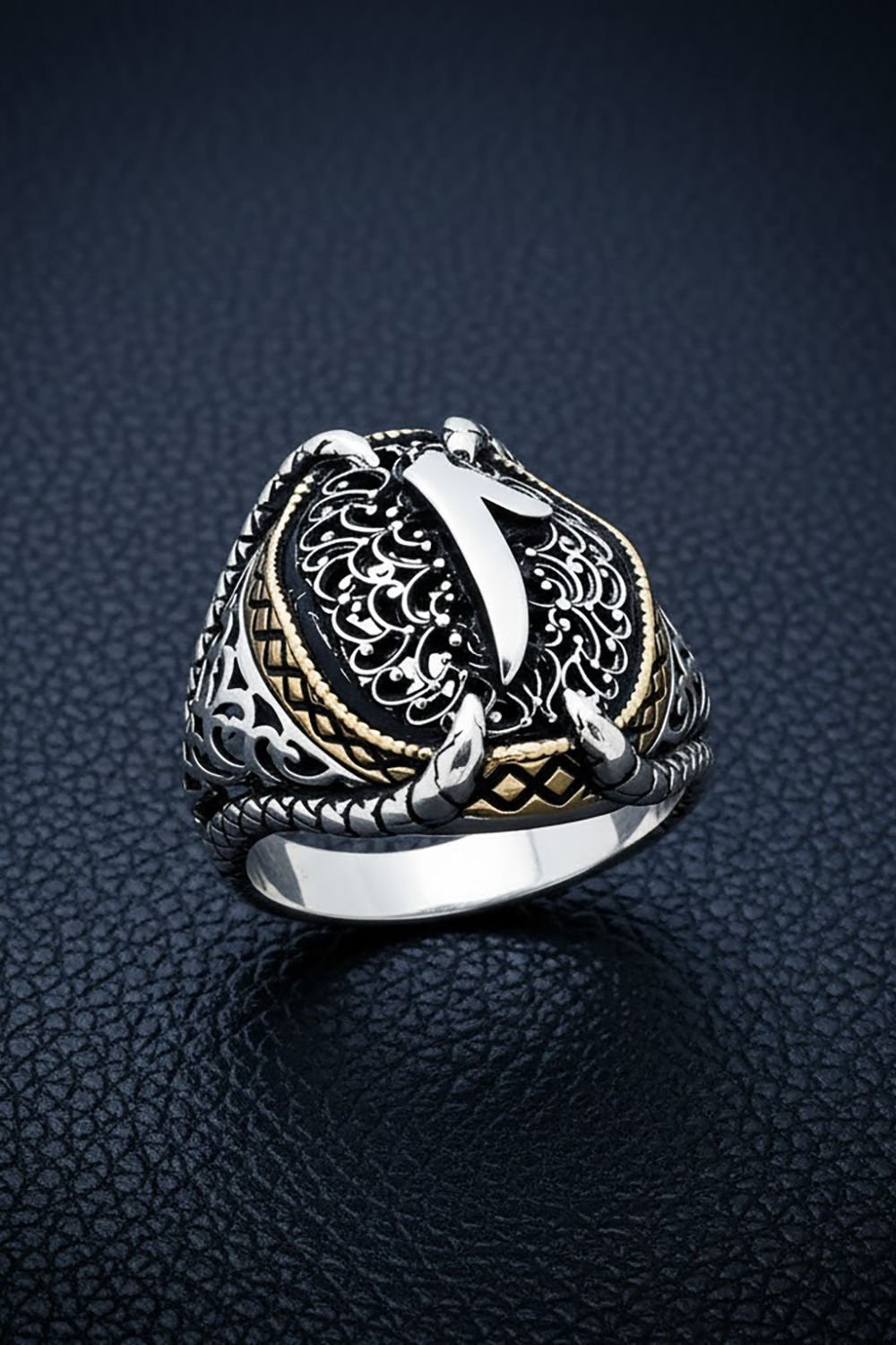 Pençe Model Elif Gümüş Yüzük