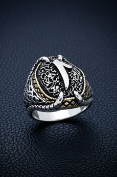 Pençe Model Elif Gümüş Yüzük