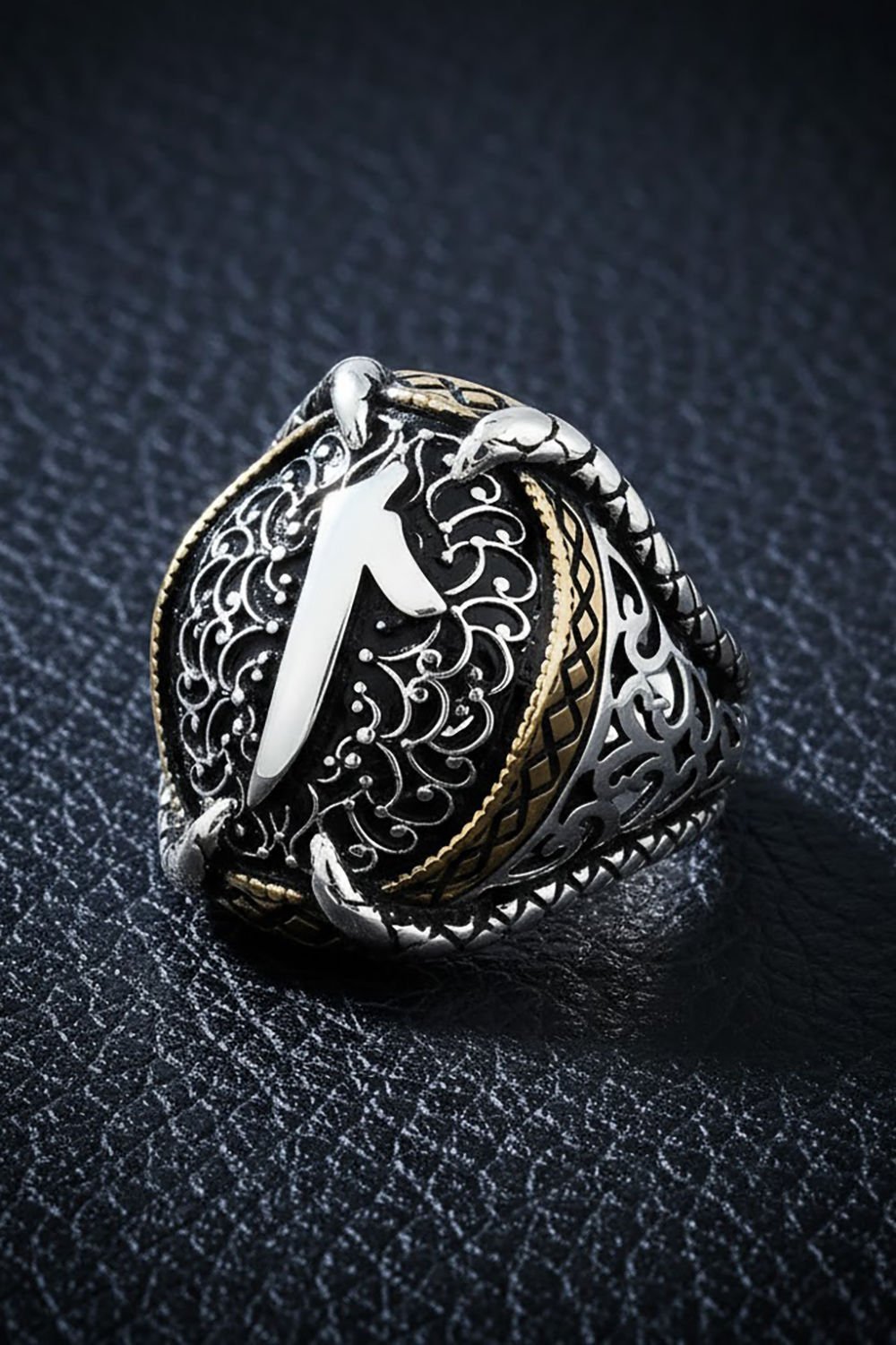 Pençe Model Elif Gümüş Yüzük