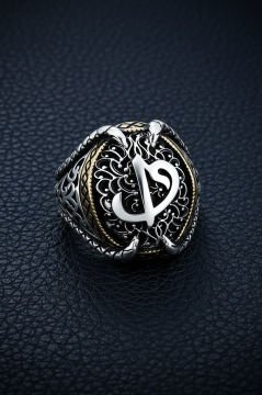 Pençe Model Vav Elif Gümüş Yüzük