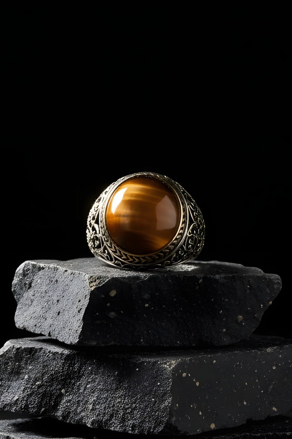 Kaplangözü Taşlı Sarmaşık Model Gümüş Yüzük