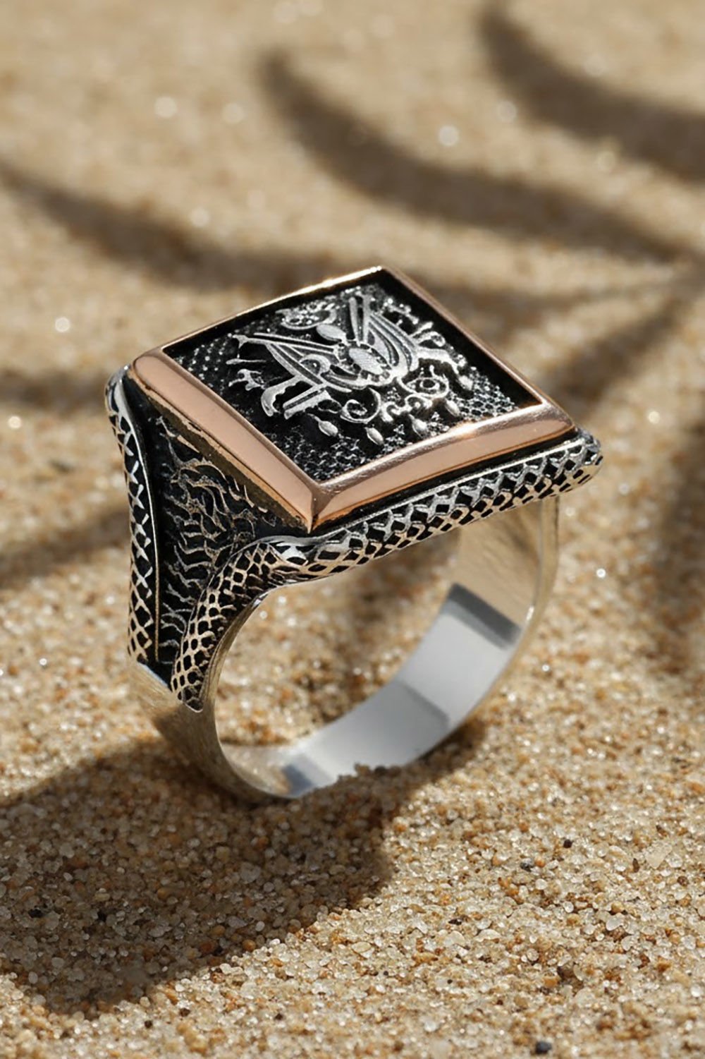 Kare Model Devlet-i Aliyye-i Osmaniyye Yüzük