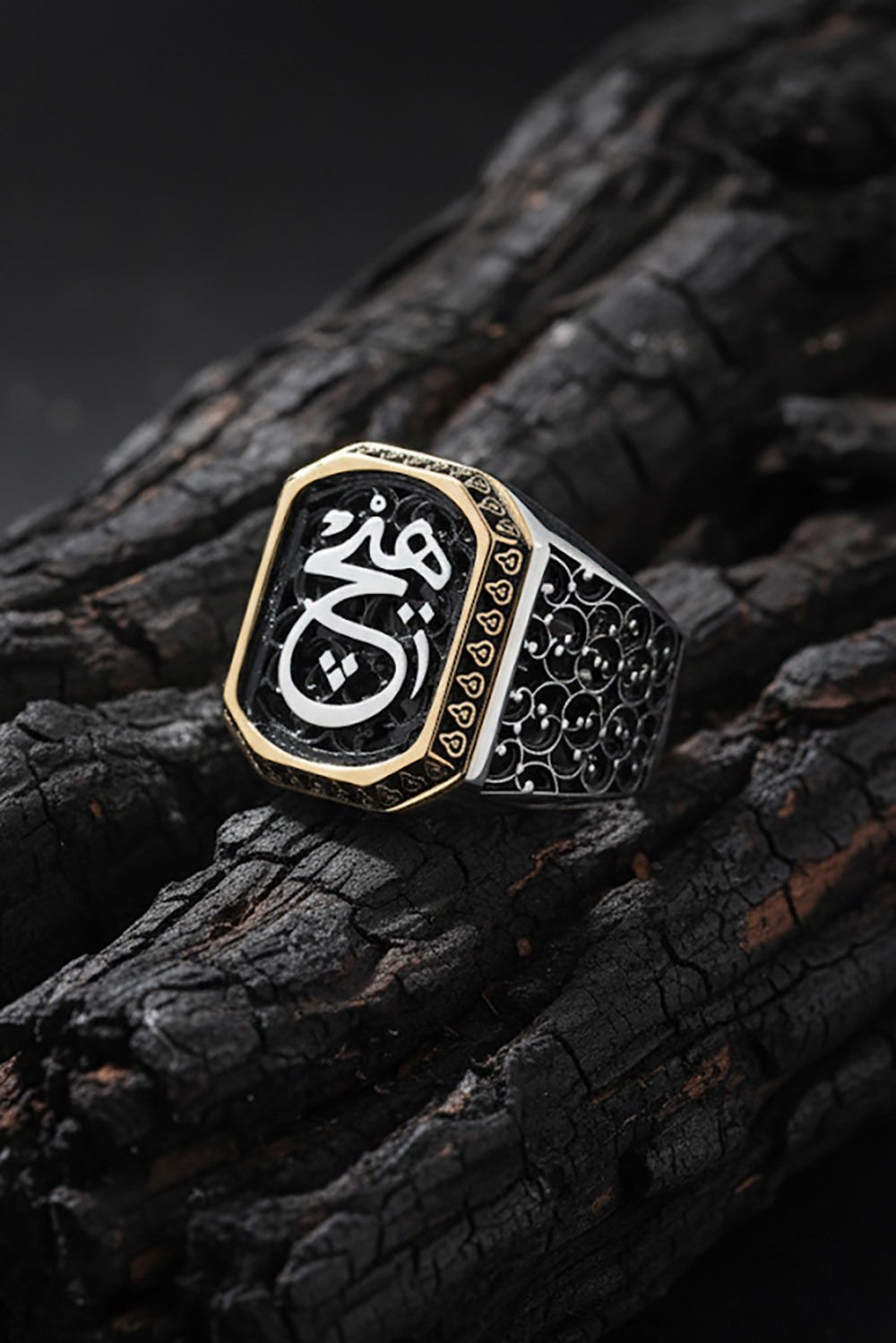 Sarmaşık Model Hiç Yazılı Taşsız Gümüş Yüzük