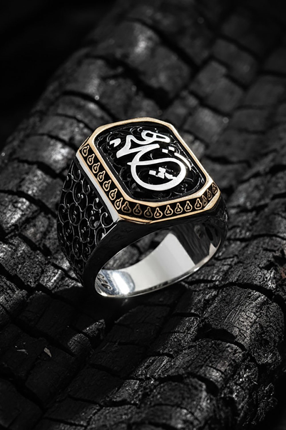 Sarmaşık Model Hiç Yazılı Taşsız Gümüş Yüzük