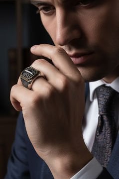 Elif Model Taşsız Gümüş Yüzük