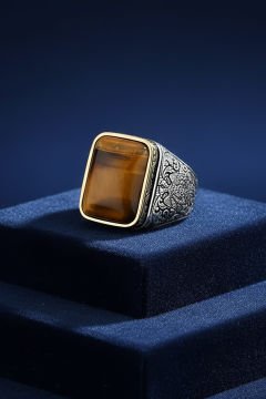 Kaplangözü Taşlı Gümüş Yüzük