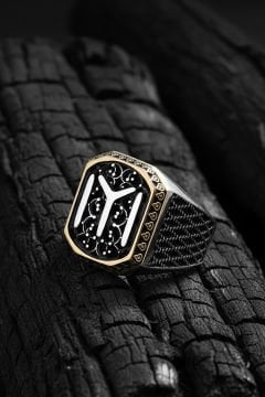 Kayı Model Taşsız Gümüş Yüzük