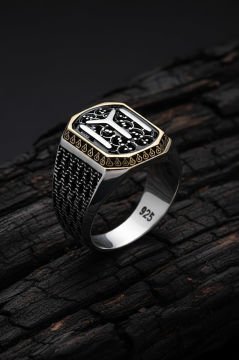 Kayı Model Taşsız Gümüş Yüzük