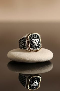 Teşkilat-ı Mahsusa Model Taşsız Gümüş Yüzük