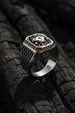 Teşkilat-ı Mahsusa Model Taşsız Gümüş Yüzük