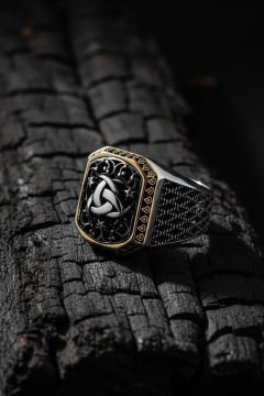 Teşkilat-ı Mahsusa Model Taşsız Gümüş Yüzük