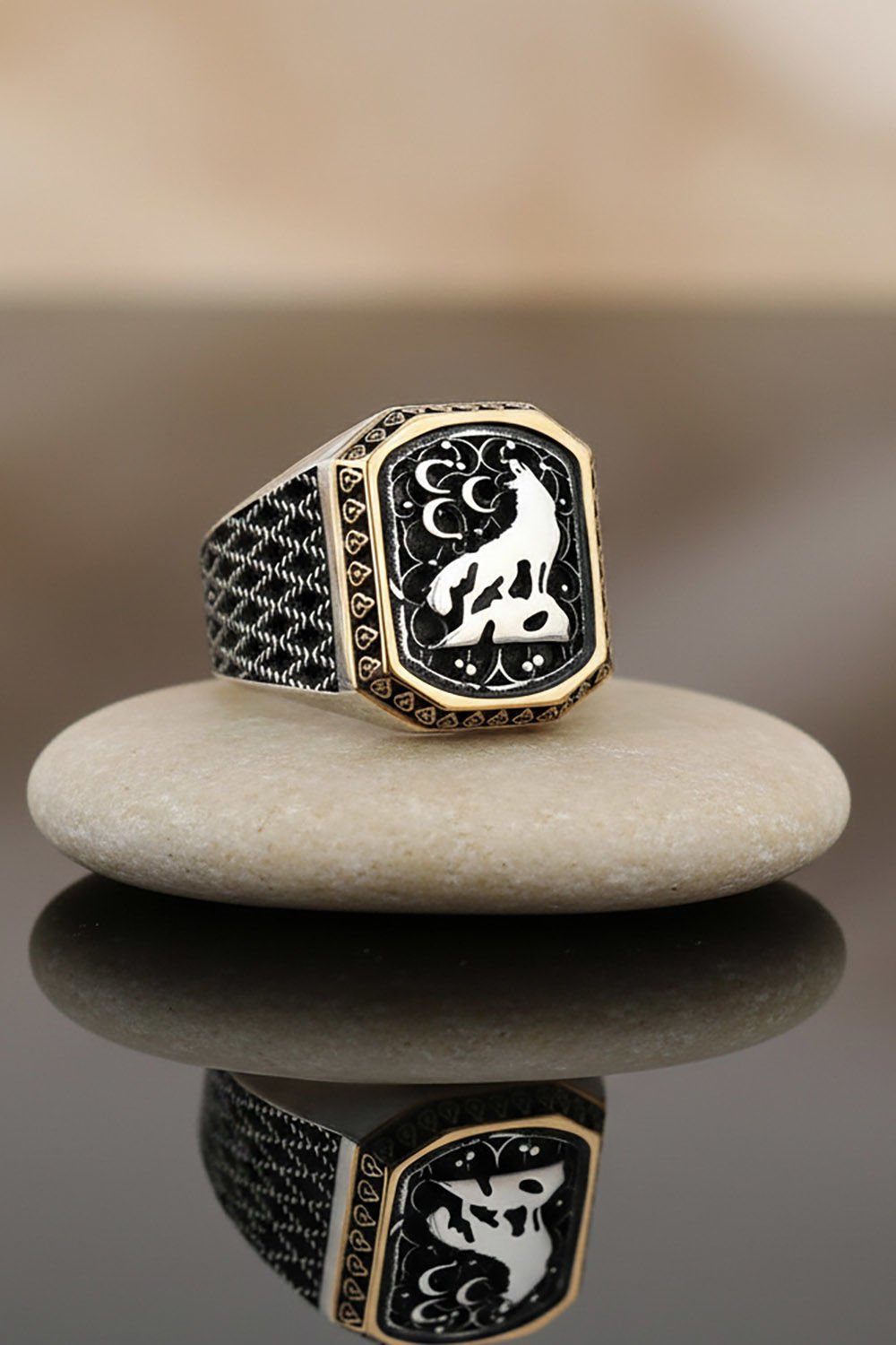 Bozkurt Model Taşsız Gümüş Yüzük