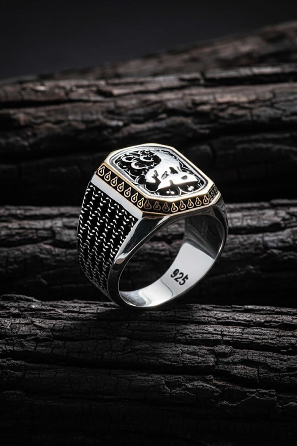 Bozkurt Model Taşsız Gümüş Yüzük