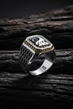 Bozkurt Model Taşsız Gümüş Yüzük