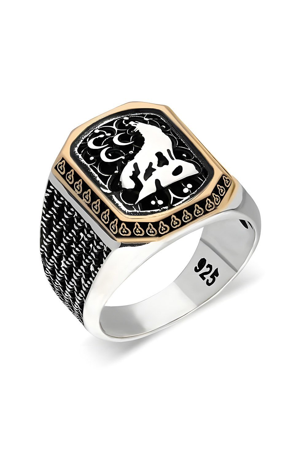 Bozkurt Model Taşsız Gümüş Yüzük