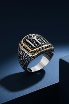 Sarmaşık Desenli Kayı Model Taşsız Gümüş Yüzük