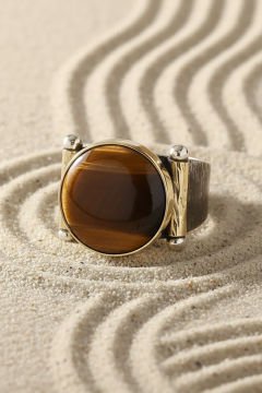 Kaplangözü Taşlı Atılgan Model Gümüş Yüzük