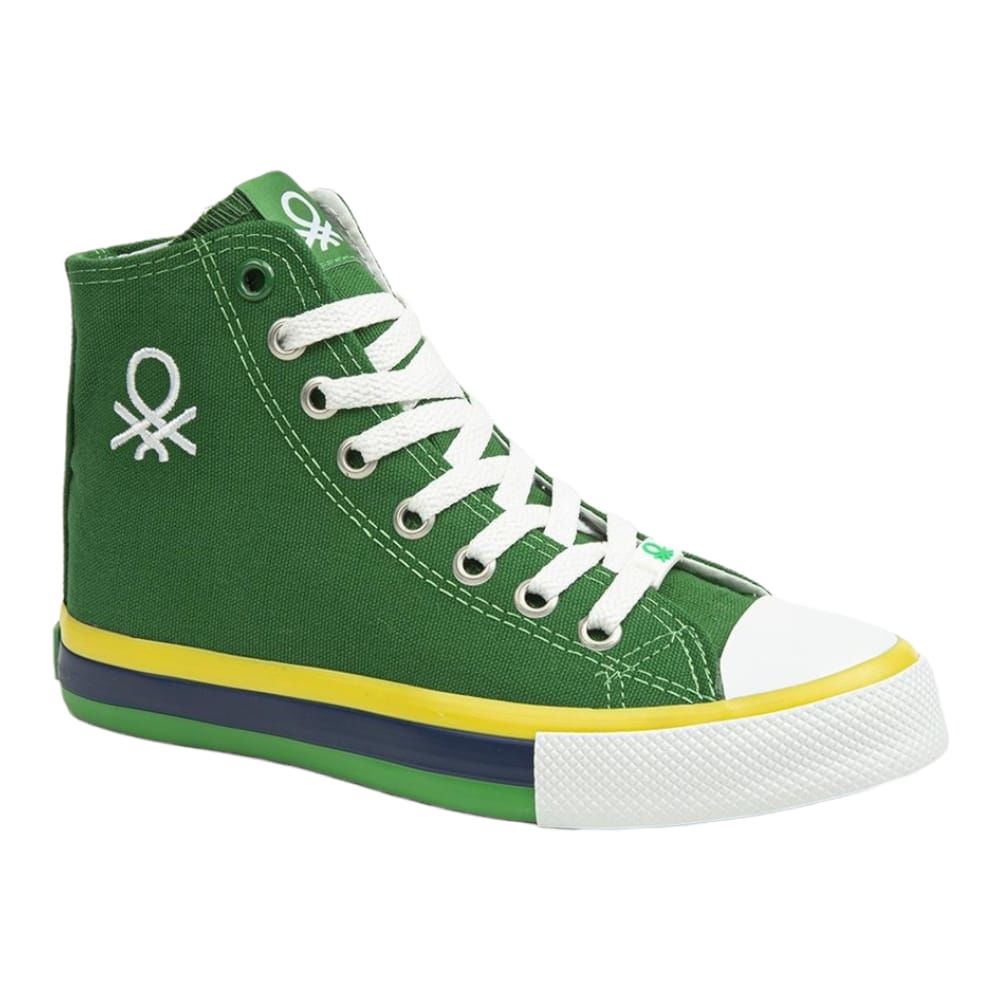 Benetton BN-30189 Yeşil Kadın Spor Ayakkabı