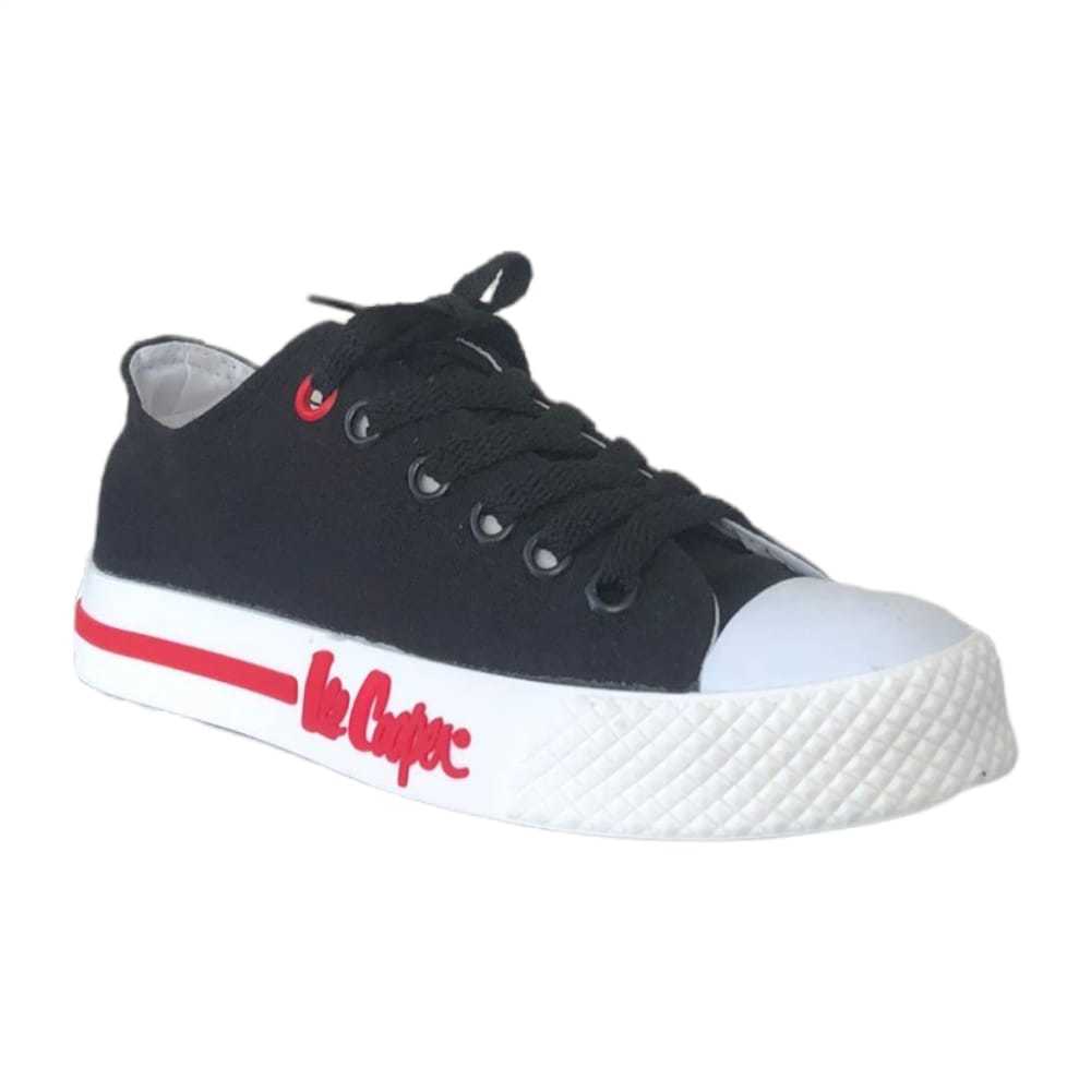 Lee Cooper LC-30003 Siyah/Beyaz Kadın Spor Ayakkabı