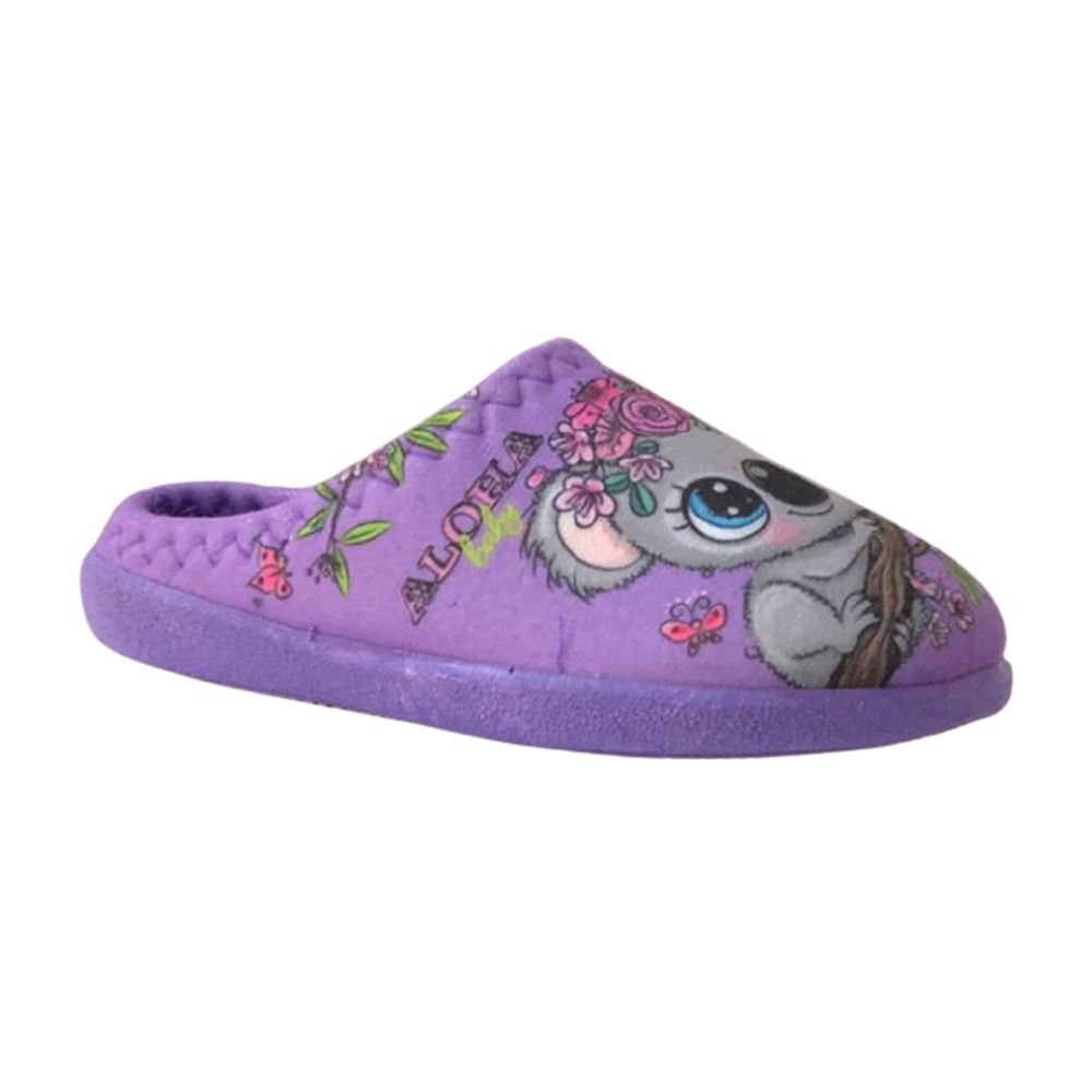 Gezer 12883 Koala Mor Çocuk Ev İçi Terlik
