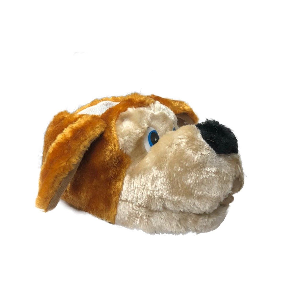 Akınal Bella H016 F.102 Taba Çocuk Köpek Figürlü Panduf