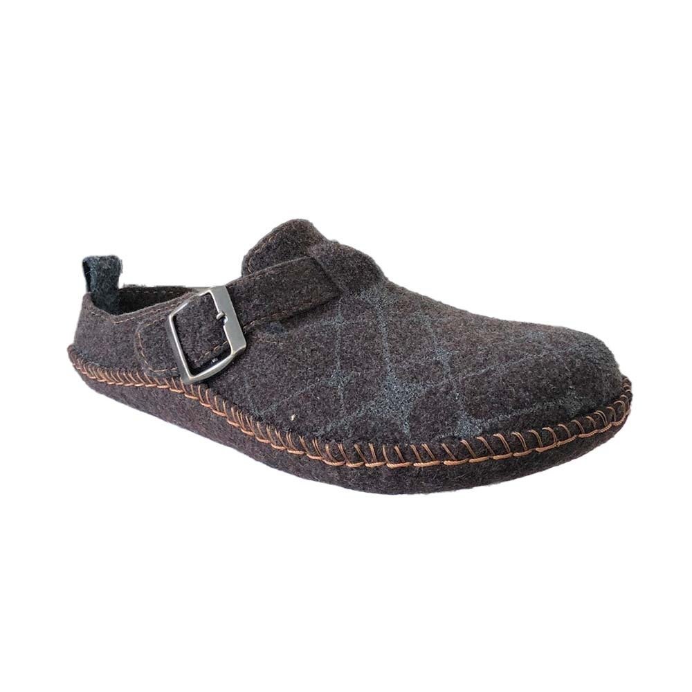 Gezer 13654 Kahve Erkek Sessiz Taban Ev İçi Terlik