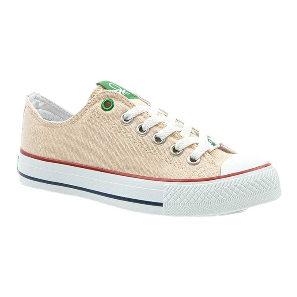Benetton BN-30196 Bej Kadın Spor Ayakkabı
