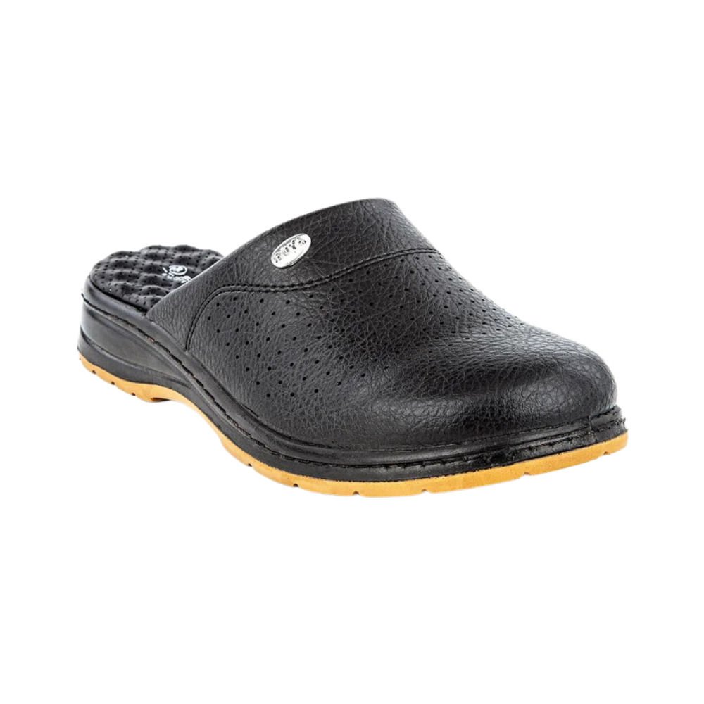 Muya 33922 Shore Siyah Kadın Ortopedik Sabo Terlik