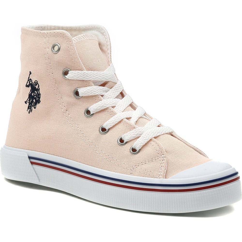 U.S Polo Assn Penelope High 2FX Bej Kadın Sneaker