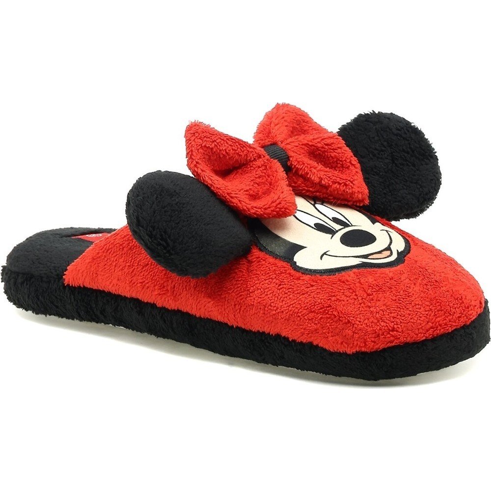 Mickey Mouse Tona 1PR Kırmızı Kadın Ev İçi Terlik