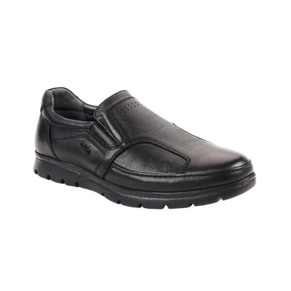 Forelli 32606-H Hoka Siyah Erkek Comfort Deri Kemik Ayakkabısı
