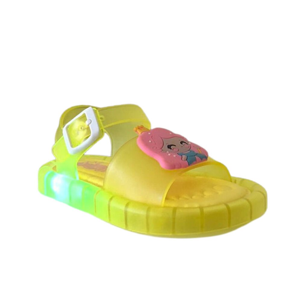 Gezer 000184 Sarı Işıklı Çocuk Terlik Sandalet