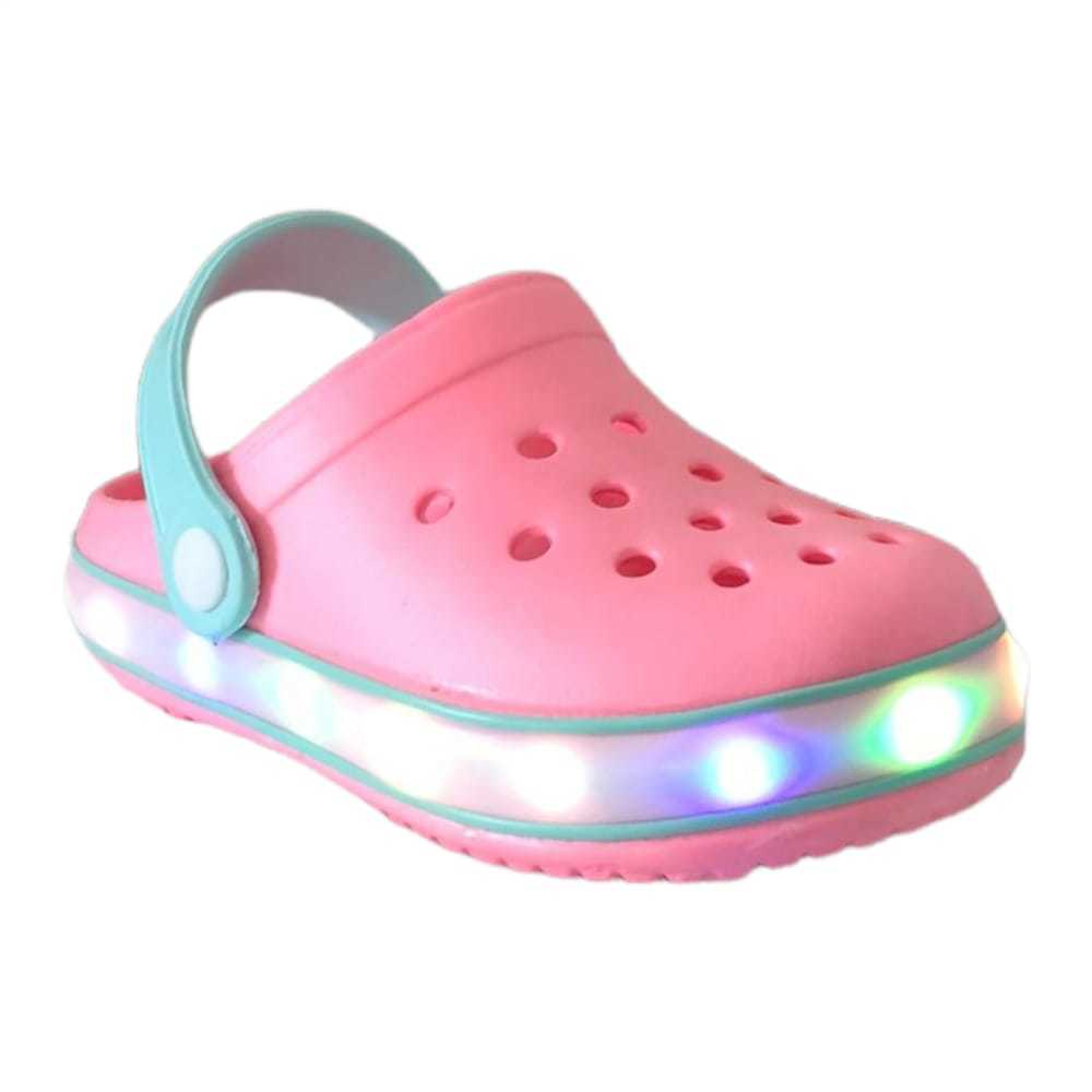Akınal Bella E196 P.058 Pembe Işıklı Çocuk Terlik Sandalet