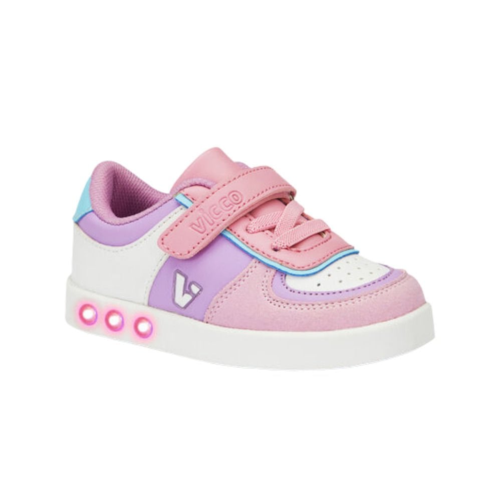 Vicco Sam 313.P21k.130 Pembe Çocuk Işıklı Spor Ayakkabı