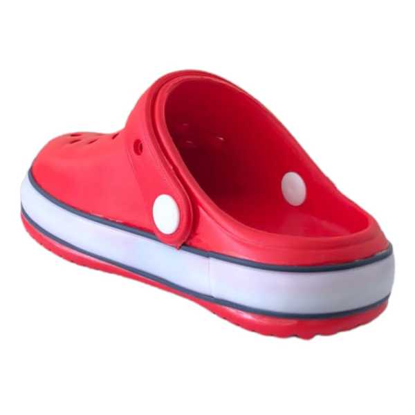 Akınal Bella E196 P.017 Kırmızı Işıklı Çocuk Terlik Sandalet