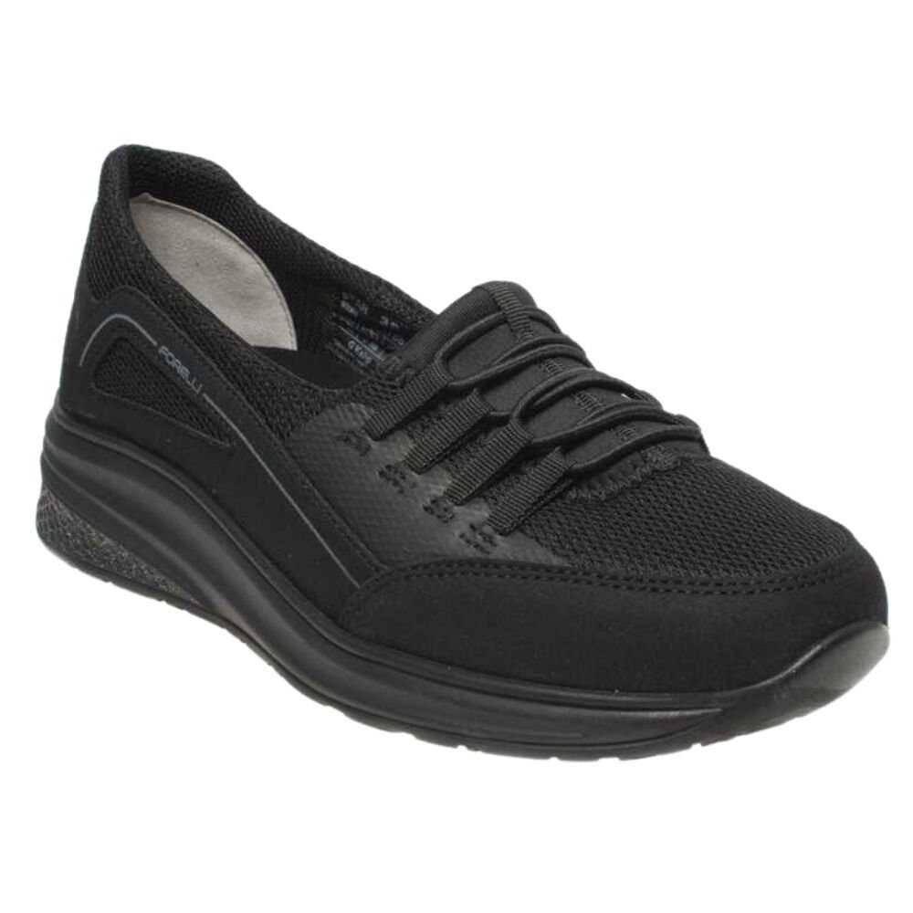 Forelli 30114-G Star Siyah Kadın Comfort Spor Ayakkabı