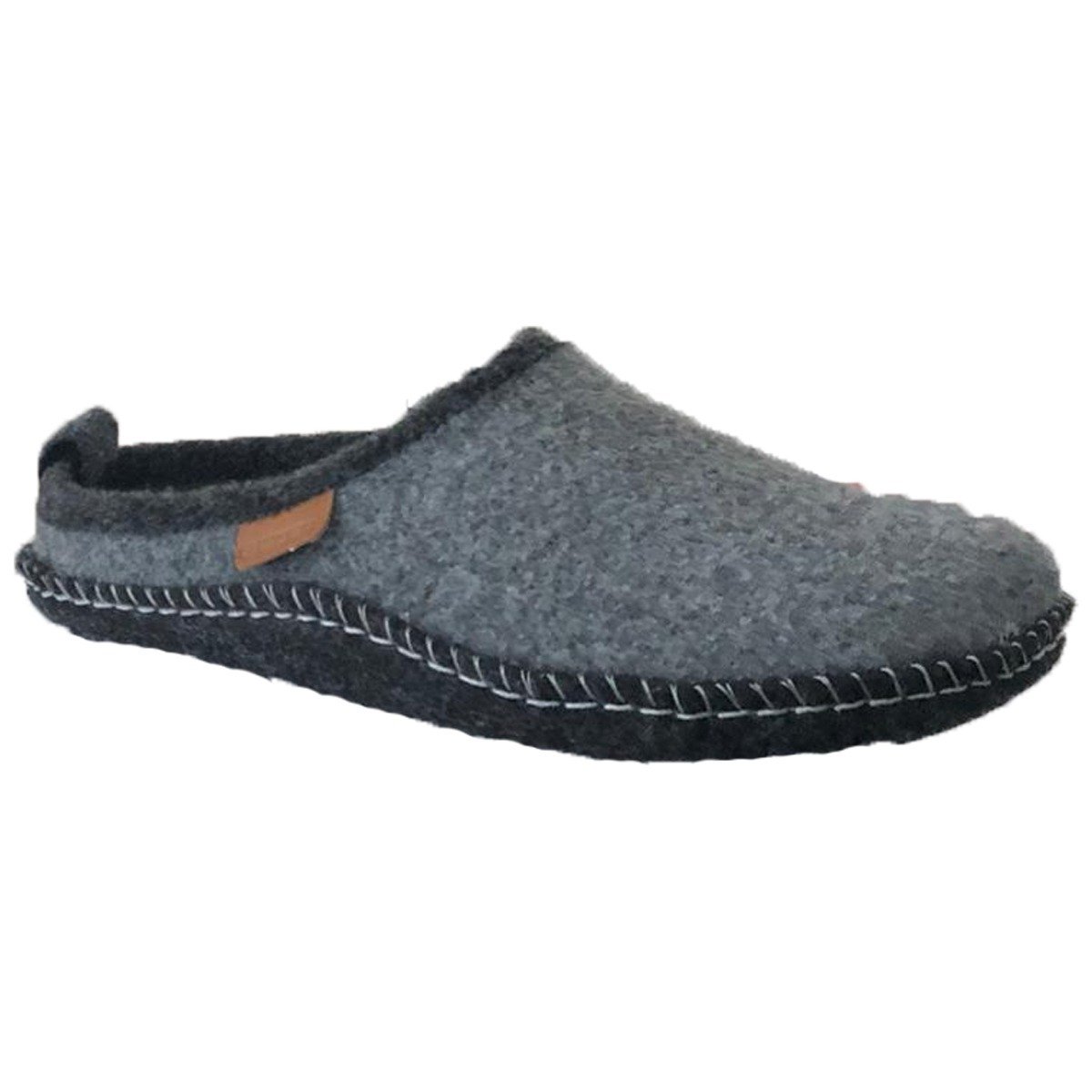Gezer 12952 Gri Erkek Sessiz Taban Ev İçi Terlik
