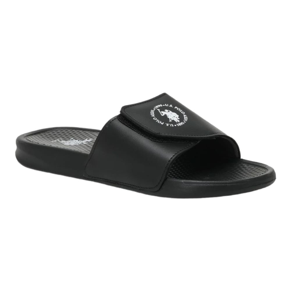 U.S Polo Assn Wirtz 2FX Siyah Erkek Plaj Terlik