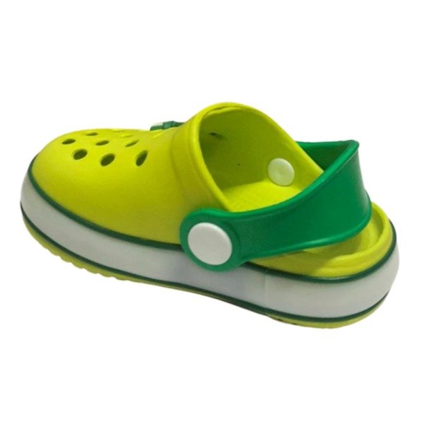Akınal Bella Yeşil Işıklı Çocuk Havuz/Deniz Terlik Sandalet