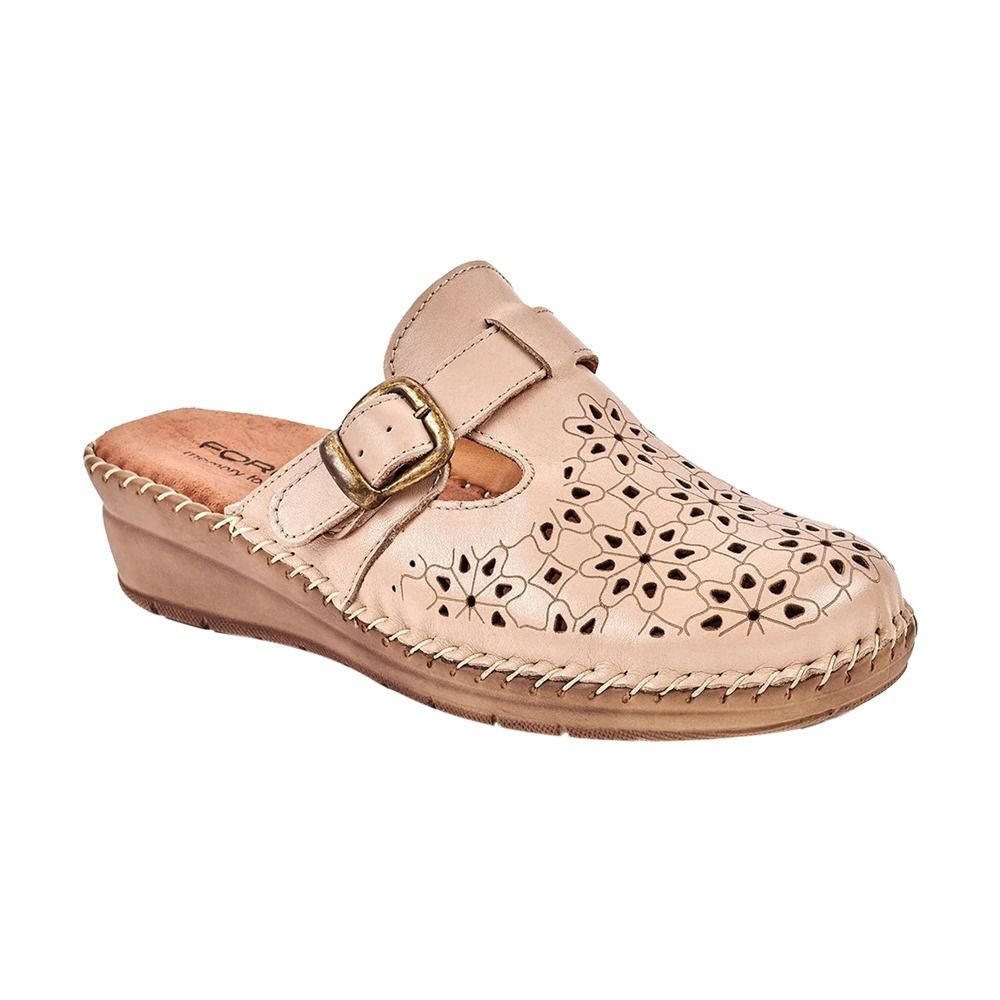 Forelli Cary-H 80625 Bej Kadın Günlük Sabo Terlik