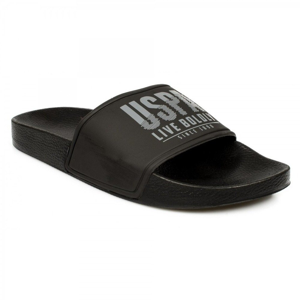U.S Polo Assn Gusty 2FX Siyah Erkek Plaj Terlik