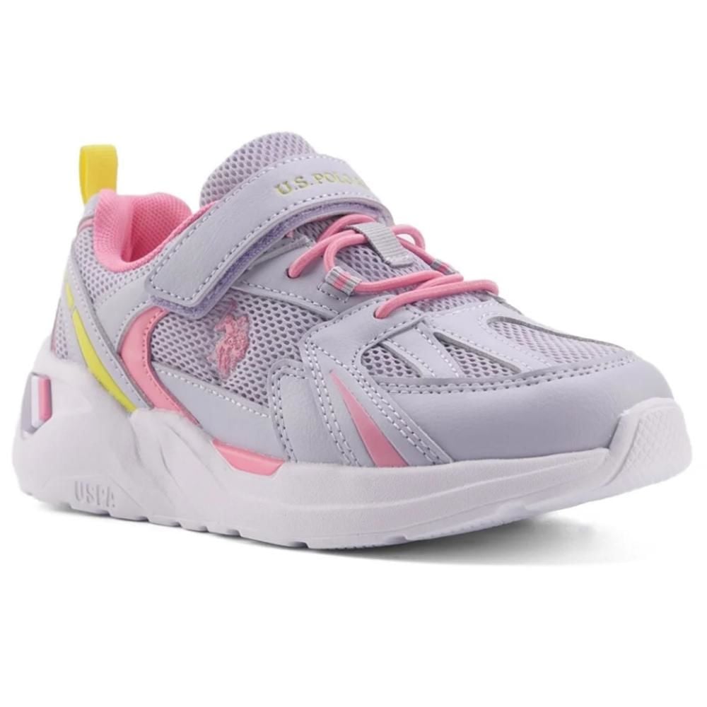 U.S Polo Assn Akita JR 4FX Lila Çocuk Spor Ayakkabı