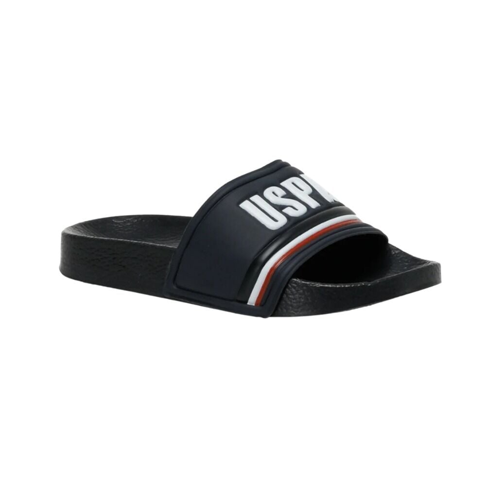 U.S Polo Assn Alvega 3FX Siyah Erkek Plaj Terlik
