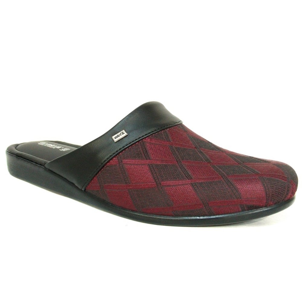 Muya 21840 Bordo Erkek Çeyiz Ev İçi Terlik
