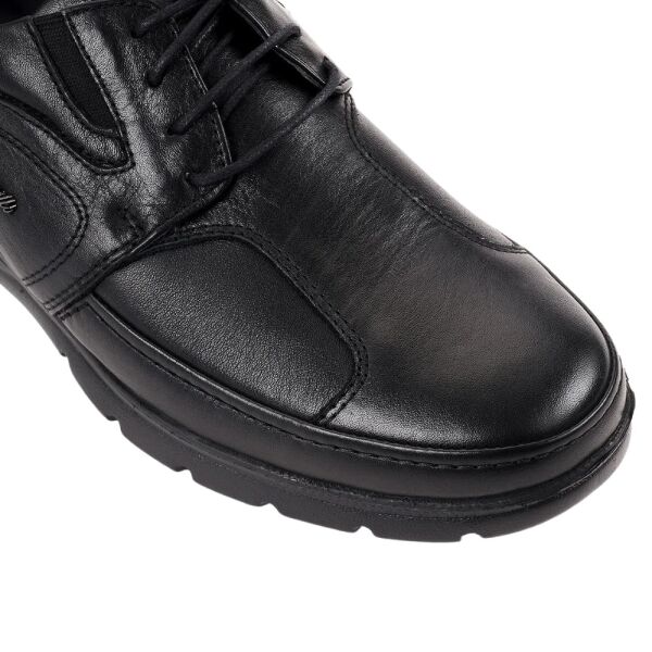 Forelli 32605-H Broks Siyah Erkek Comfort Deri Kemik Ayakkabısı