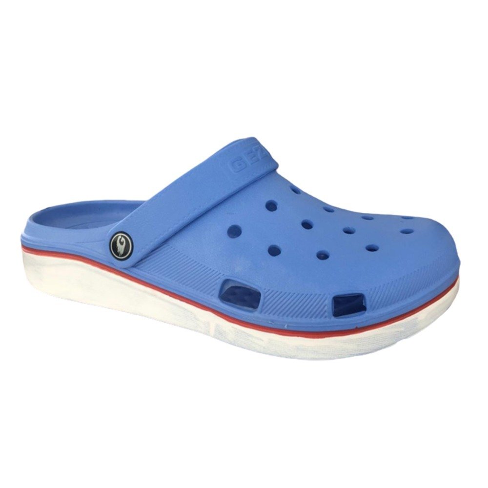 Gezer 12471 Mavi Erkek Hastane Sabo Terlik Sandalet