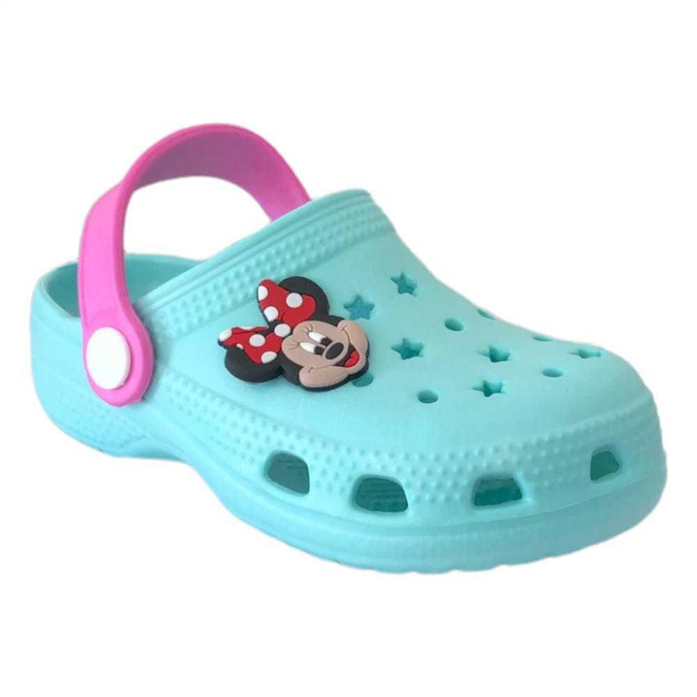 Akınal Bella Mint Çocuk Mickey Mouse Plaj Terlik Sandalet